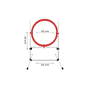 Agility voor de Hond - Complete Set inclusief Draagtas - Training van Honden - Honden Slalom - Agility Set voor Honden