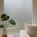 Raamfolie 60x200 cm – Zelfklevend & Statisch Hechtend – Privacy Folie voor Ramen – Zonwerende & Decoratieve Raamfolie – Eenvoudig Aan te Brengen – Waterdicht en Herbruikbaar