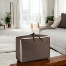 Aufbewahrungstasche XXL Bettdecke - Braun - 70 x 50 x 30 cm - Aufbewahrungstasche für Bettdecke und Kleidung - Kleidertasche XXL