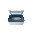 Billendoekjes Houder - Wit/Blauw - Billendoekjesdoos - Tissuedoos - Tissuebox - Billendoekjesbox