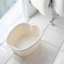 Fußbad - Weiß - 37 x 33 x 15 CM - Fußbad - Massagebad - Entspannung (Kopie)