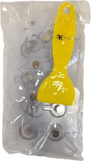 Schrankregal - Verstellbar - Belastbar bis 25 kg - 53/90x30 cm - Weiß