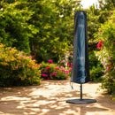 Sonnenschirmabdeckung - Schwarz - 190 cm - Wasserabweisende Abdeckung für schwimmenden Sonnenschirm