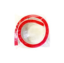 Wassersperre - Silikon - Transparent - 1 Meter - Selbstklebender Dichtstoffrand - Wasserschwelle - Duschschwelle