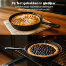 Chefino Gietijzeren Pannenset – 3-delige Skillet Set – Pannenset Inductie – Gietijzeren Pan voor BBQ, Oven en Fornuis – PFAS-vrij en Krasbestendig