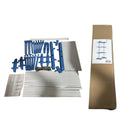 Inklapbaar Droogrek met Wieltjes – Ruimtebesparend Wasrek met Meerdere Lagen – Draagbaar en Duurzaam – Ideaal voor Binnen en Buiten