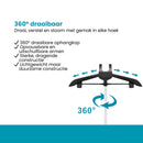 Kledingstomer Standaard met Handschoen – Verstelbare Stoomstandaard voor Kleding – 360° Draaibare Kledinghouder – Staande Kledinghanger voor Stomen & Ontkreuken