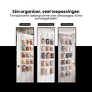 Deur Schoenen Organizer – 15 Vakken – Hangende Schoenenopberger – Transparant – Schoenenrek voor Deur – Opberg Organizer voor Schoenen, Accessoires & Kleding