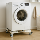 Universele Wasmachine Verhoger – Verstelbaar Onderstel met Zwenkwielen en Rem – Voor Wasmachine, Vaatwasser, Droger – Tot 300 kg