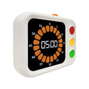 Leerklok - Multifunctionele Digitale Timer met Stoplicht – 5/10/15 Minuten Instelbaar – Oplaadbaar – Studie & Concentratie Timer