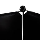 Schoenenkast – 4 Vakken – 81 x 65 cm – Stijlvol & Ruimtebesparend – Kunststof Opbergkast met Deurtjes – Zwart/Grijs