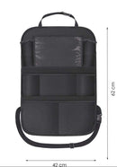 Flokoo Autostoel Organizer Voor Kinderen - Opbergsysteem Auto - Zwart