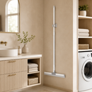 Vloertrekker met Steel – Douchewisser – Vloerwisser – Trekker voor Badkamer – Watertrekker – Vloertrekker 55 cm – Wit