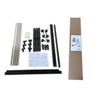 Verstelbaar Kledingrek met Hoek – Ruimtebesparend Design, Mobiel met Wieltjes, Duurzaam en Multifunctioneel – Ideaal voor Kleine Ruimtes en Garderobes