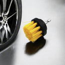 Borstelset voor Boormachine - 4 Delig - 50mm - 89mm - 100mm - 120mm - Schrobborstel Opzetstuk - Boorborstels - Reinigingsborstels voor Buiten en Binnen