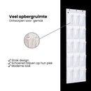 Deur Schoenen Organizer – 15 Vakken – Hangende Schoenenopberger – Transparant – Schoenenrek voor Deur – Opberg Organizer voor Schoenen, Accessoires & Kleding