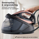 Carewat Stoomstrijkijzer met Stoomgenerator - Goud - 2200W - 1.5L Uitneembare Watertank - 100 g/min Stoomproductie - Keramische Zoolplaat - 3.0 Bar Stoomdruk - Anti-Oververhitting - Geschikt voor alle stoffen