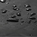 Motorhoes - Waterafstotend - 245 x 125 cm - Zwart met Groene Reflectie - Motorhoes Waterafstotend Buiten - Motorhoes