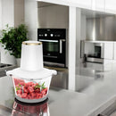Hakmolen met Glazen Kom - Elektrisch - Food Chopper - 2 Snelheden - 2 Liter