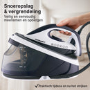 Carewat Stoomstrijkijzer met Stoomgenerator - Wit - 2200W - 1.5L Uitneembare Watertank - 100 g/min Stoomproductie - Keramische Zoolplaat - 3.0 Bar Stoomdruk - Anti-Oververhitting - Geschikt voor alle stoffen