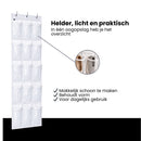 Deur Schoenen Organizer – 15 Vakken – Hangende Schoenenopberger – Transparant – Schoenenrek voor Deur – Opberg Organizer voor Schoenen, Accessoires & Kleding