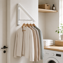 Kledingrek Inklapbaar - Wit - Ruimtebesparende Kledinghanger - Droogrek voor kleding - Kledingorganizer