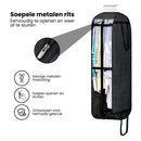 Kledinghoes met Hanger – Opvouwbare Kleding Organizer – Kleding Opbergzak met Rits & Venster – Kleding Transporthoes – Geschikt voor Verhuizen & Reizen – 127 x 60 x 25 cm – Zwart