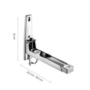 Toter-Winkel-Spiegel - Auto - Einstellbar - Selbstklebend - Schwarz