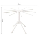 Nudel-Trockengestell – Weiß – zusammenklappbar – Nudel-Trockengestell – Nudeltrockner – Nudelregal