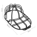 Kappen-Aufbewahrungstasche – Schwarz – 24 Kappen – Kappen-Aufbewahrungssystem – Kappen-Organizer – Kappenhalter – Huthalter – 68 x 166 cm