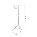 Wäscheständer - Zusammenklappbar - Trockenturm - Trockenschirm - 360 Grad drehbar