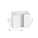 Fernbedienungshalter 6 Stück - Farbig - AB Halter - Fernbedienungshalter - 3 x 9 x 11,5 cm