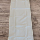 Tischläufer - 40 x 150 cm - Creme - Leinenoptik - Tischdekoration - Tischwäsche