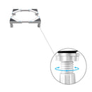 Waschmaschinenerhöhung - Verstellbar - Universal - Transportrolle - Waschmaschinenumbau - Waschmaschinenhalter - Waschmaschinenerhöhung