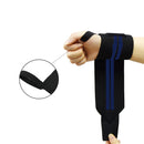 Fitness / Crossfit Wristband - Wrist Bandage Wrist Support Wraps - Wrist Bandage Band - Set Of 2 Pieces - Black/Grey