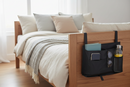 Bedside opslag zwart - Opbergzak voor naast bed - Bedside Pocket - Bed Organizer - 50,8 x 10,1 x 30,5 cm