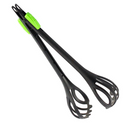 Eierschep - Eierklopper - Beslagklopper - Voor gekookte eieren - Zwart/Groen - 28 x 7 cm