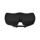 Ergonomisch Zitkussen met Band – Stuitkussen & Wigkussen – Zitverhoger voor Auto & Stoel – Autokussen – 45cm – Zwart