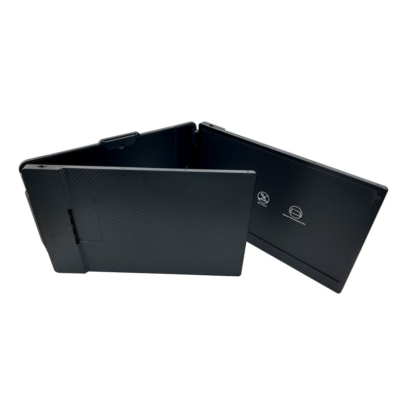 Draagbare Monitor - Portable Monitor - 14 Inch Full HD Triple Screen - Laptop Scherm Uitbreider - Tri-Screen Monitor - Geschikt voor Laptops van 15" tot 18,1"
