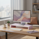 Monitorstandaard - 50cm x 20cm x 8cm - Wit