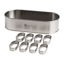 Schleifring - Verstellbarer Backrahmen - Edelstahl - 27 - 40 cm