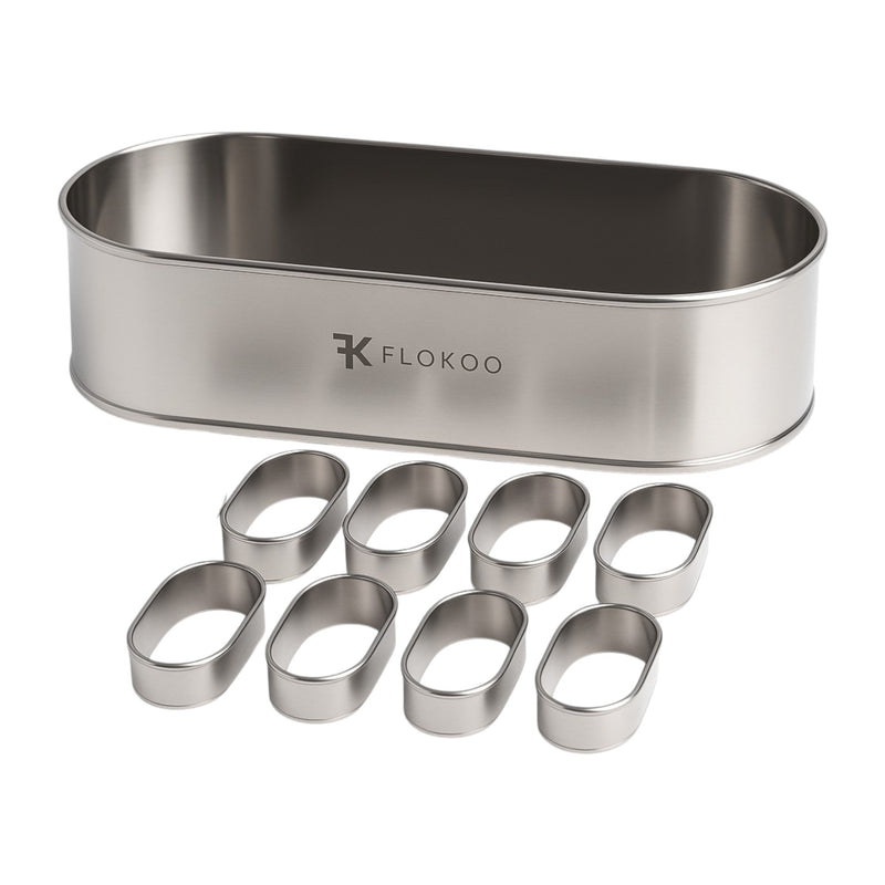 Sloffenring - Verstelbaar Bakframe - RVS - 27 - 40 cm