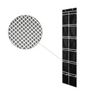 Schoenenkast Hangend - Schoenenzak 12 vakken - Opbergen van Schoenen aan Deur - Wit / Zwart