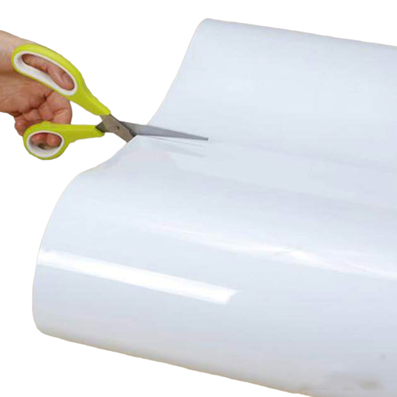 Whiteboard Folie XL Elektrostatisch - 300 x 90 cm  - Whiteboard  - Beschrijfbare Muurfolie - Elektrostatische Whiteboardfolie - Schoolbord Folie - Memobord Folie - Elektrostatische Folie
