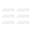 LP-Halter - 6 Stück - Transparent - Halter für LPs - LP-Organizer für die Wand