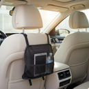 Auto Organizer - Autostoel & Achterbank - 40 x 17,5 cm - Zwart