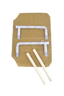 Kattenmand voor aan het Raam - Bruin - Extra stevige Zuignappen - Hangmat voor Katten aan het Raam -