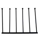 Laarzenrek - Zwart - 73 x 25 x 44,5 cm - Opbergen van 6 paar Laarzen of Schoenen - Laarzenrek voor Binnen en Buiten