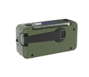 Noodradio - Groen - Solar, Hand Crank & Powerbank – AM/FM/WB - Emergency Radio