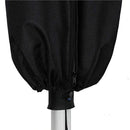 Trocknerabdeckung – Schwarz – 165 x 28 cm – Abdeckung für Trockner – Wäscheständer-Abdeckung